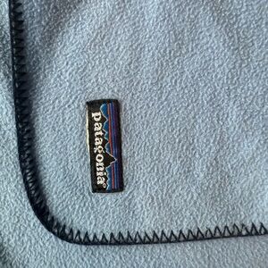 Vintage Patagonia Synchilla Fleece Scarf – Blue